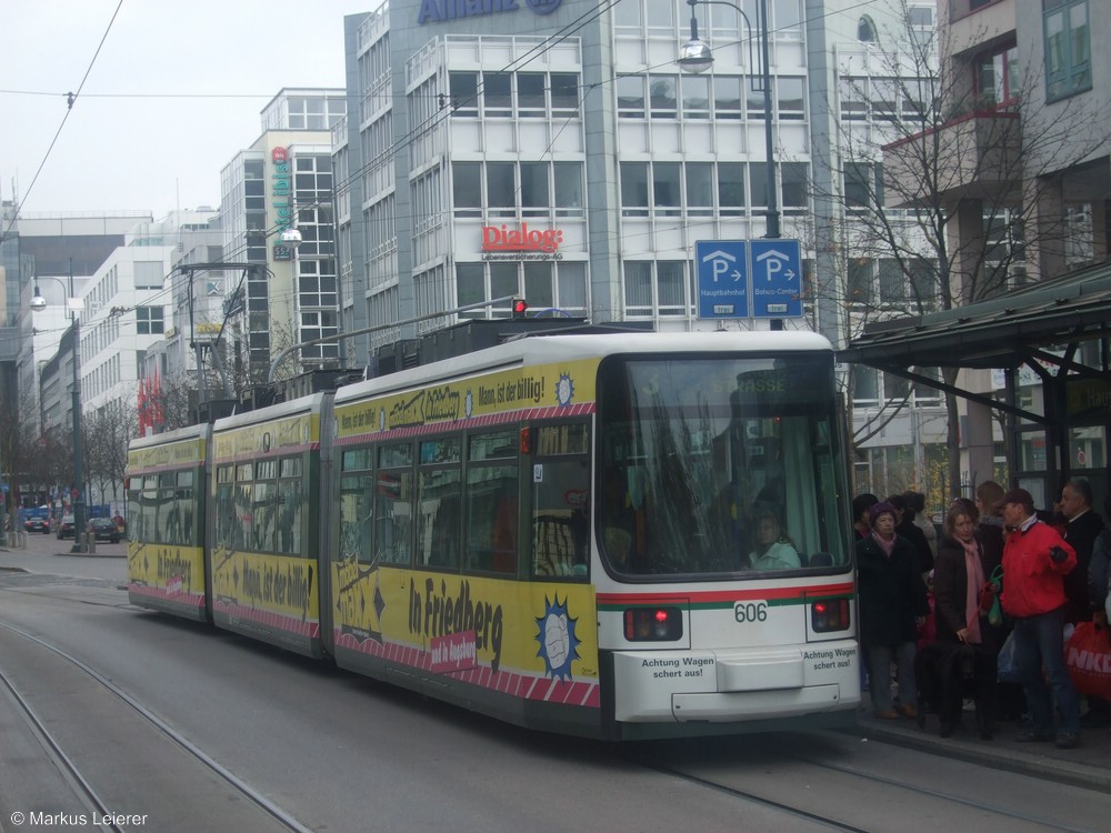 Wagen 606 Hauptbahnhof