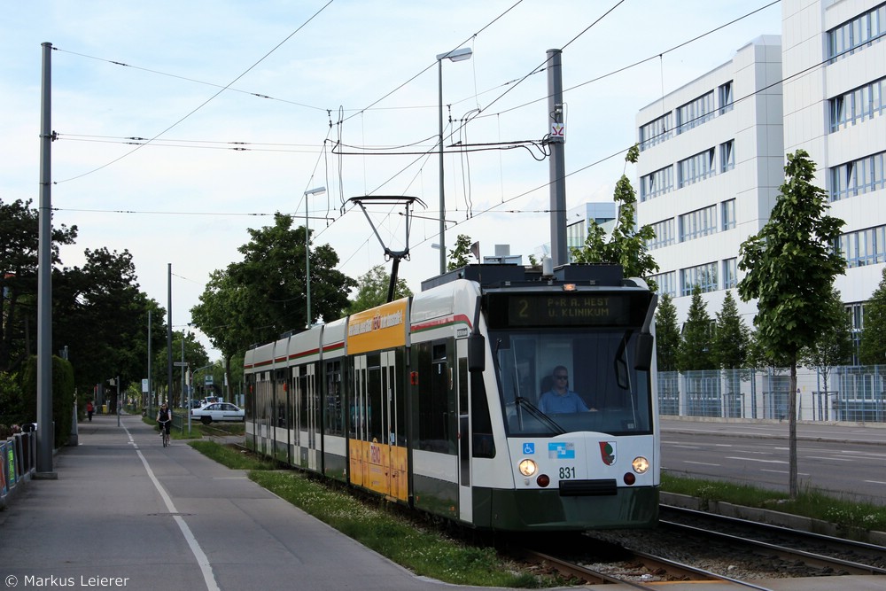 Wagen 831 | Haunstetten Nord