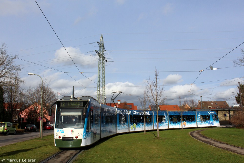 Wagen 822 | Haunstetten Nord