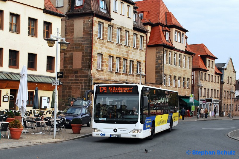 APZ Linienverkehr FÜ-AP 500 | Fürth, Rathaus