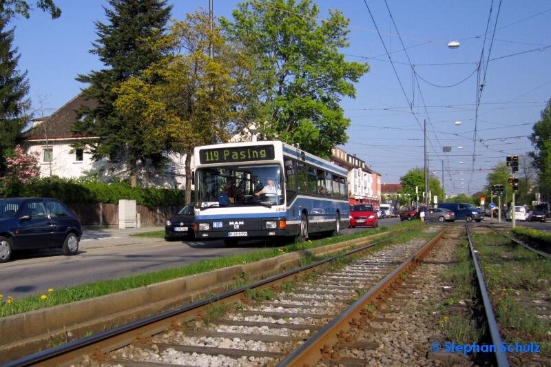 Omnibusclub München M-UH 8358 | Willibaldplatz