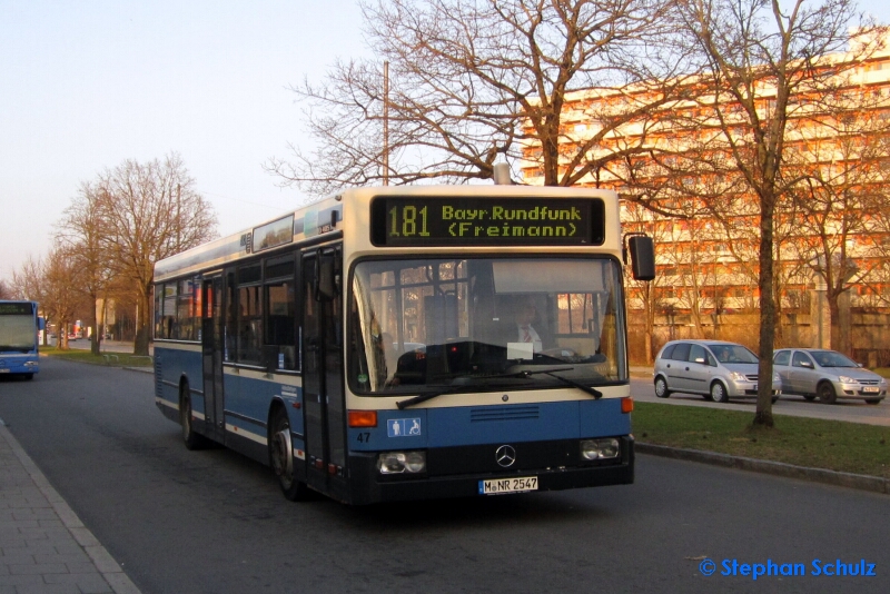 Autobus Oberbayern M-NR 2547 | Studentenstadt