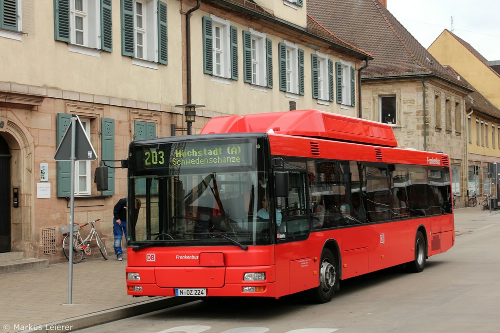 N-OZ 224 | Erlangen Hauptbahnhof