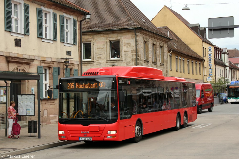 N-WA 530 | Erlangen Hauptbahnhof