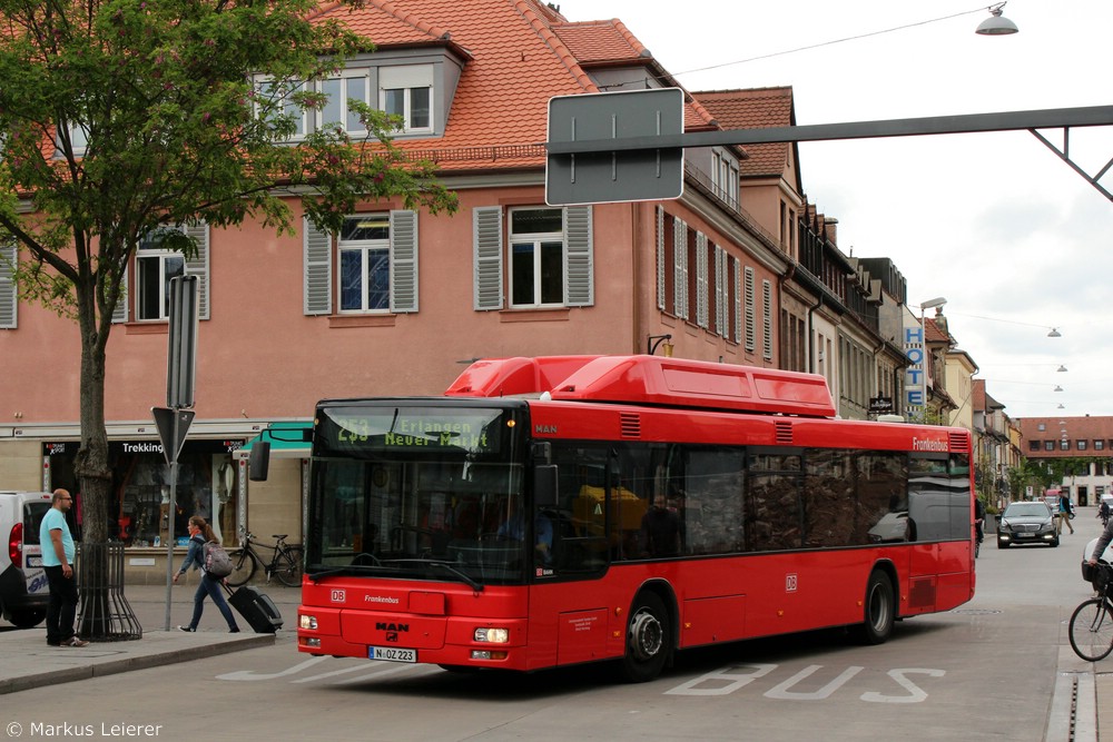 N-OZ 223 | Erlangen Hauptbahnhof