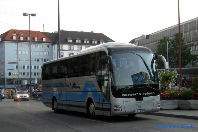 Berger's Reisen M-CX 1023 | Hauptbahnhof/Bahnhofsplatz