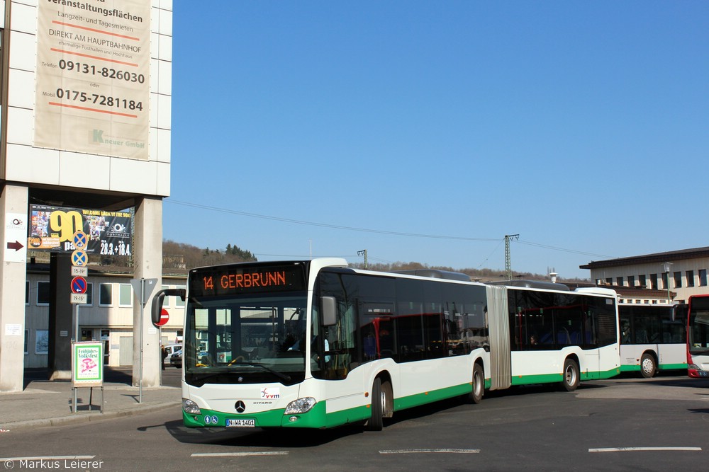 N-WA 1401 | Würzburg Busbahnhof