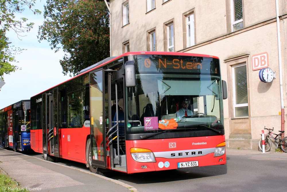 N-YZ 831 | Roßtal Bahnhof