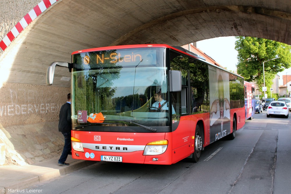 N-YZ 831 | Anwanden Bahnhof