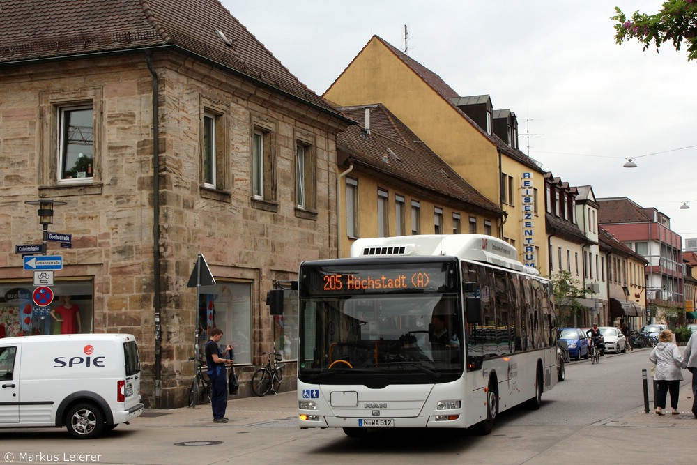 N-WA 512 | Erlangen Hauptbahnhof