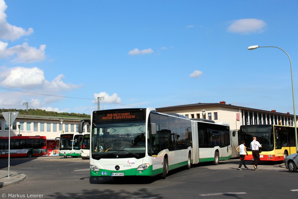 N-WA 1401 | Würzburg Busbahnhof