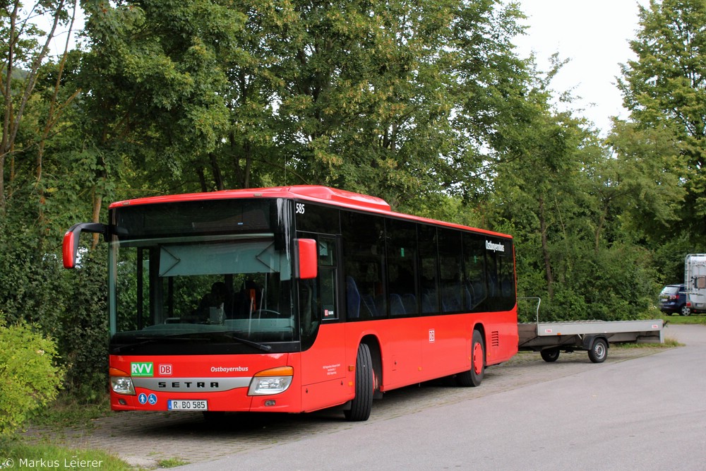 R-BO 585 | Riedenburg, Großparkplatz/Zentrum