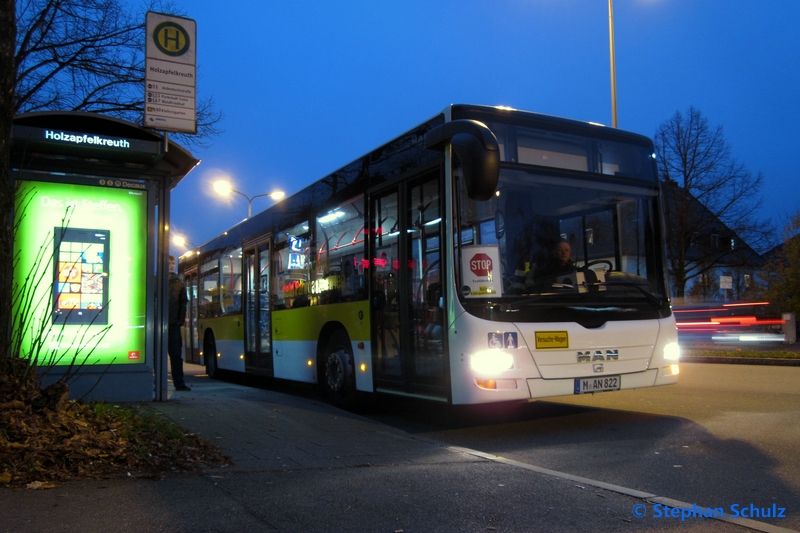 MAN Testwagen M-AN 822 | Fürstenrieder Straße