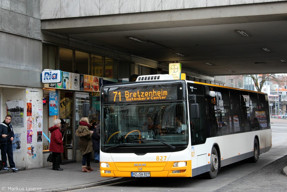 KOM 827 | Mainz Hauptbahnhof