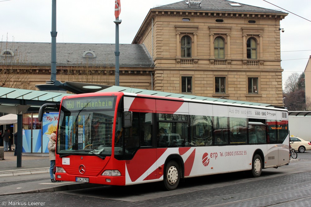 SIM-X 750 | Mainz Hauptbahnhof