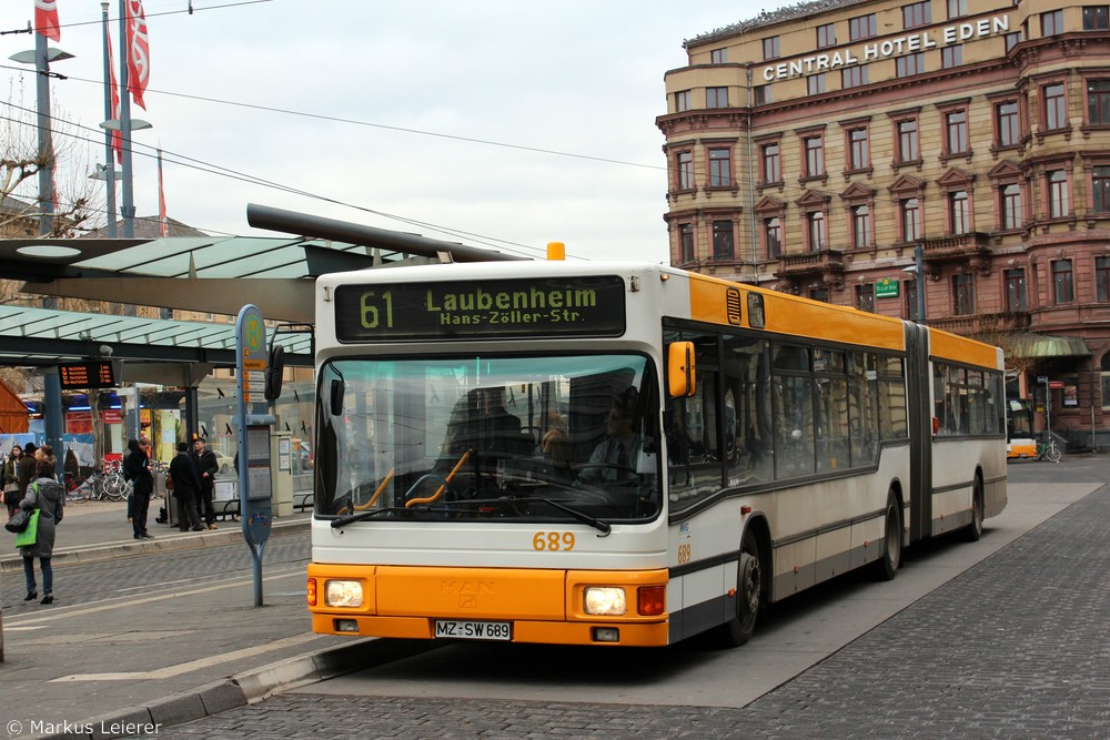 KOM 689 | Mainz Hauptbahnhof