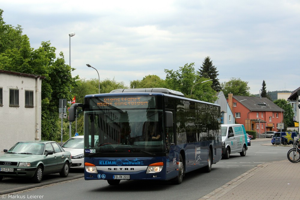 FO-RK 2013 | Forchheim Bahnhofsplatz