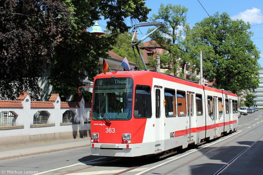 Düwag N8NF 363 | Pirckheimer Straße