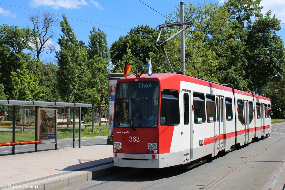 Düwag N8NF 363 | Friedrich Ebert Platz