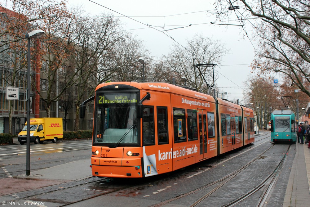 TW 246 | Stresemannallee/Gartenstraße