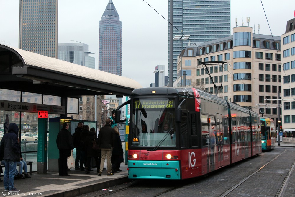 TW 231 | Hauptbahnhof