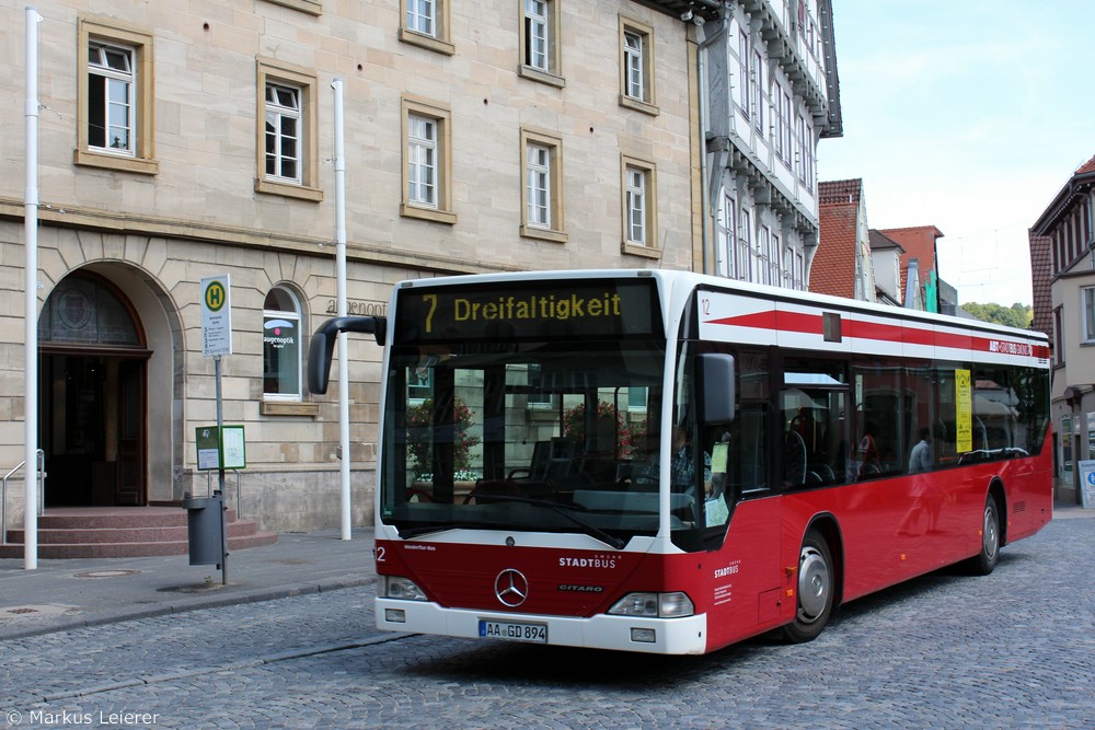 AA-GD 894 | Schwäbisch Gmünd Marktplatz Spital