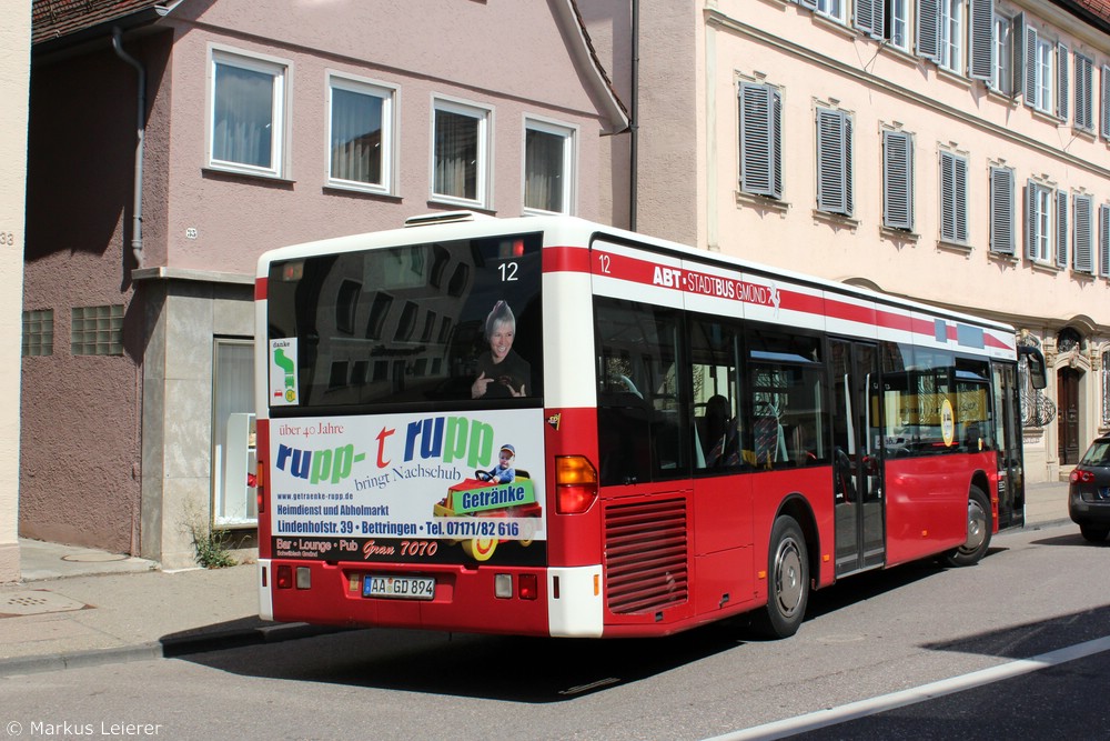 AA-GD 894 | Schwäbisch Gmünd Vordere Schmiedgasse