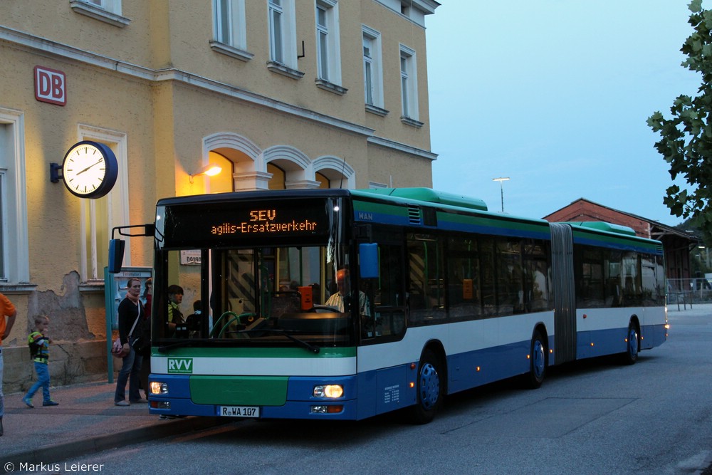 R-WA 107 | Saal/Donau Bahnhof