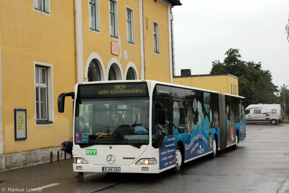 R-WA 116 | Neustadt/Donau Bahnhof