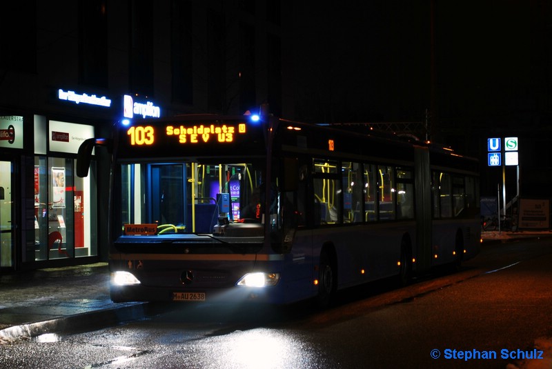 Autobus Oberbayern M-AU 2638 | Moosach Bf.