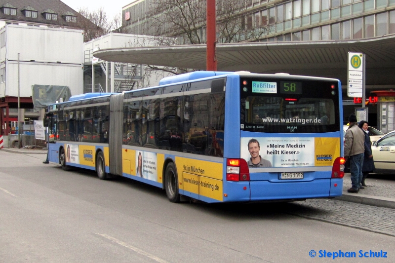 Watzinger M-NG 1092 | Hauptbahnhof/Bahnhofsplatz