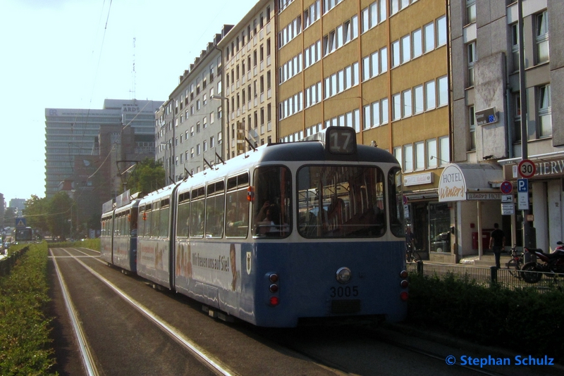 MVG 3005 (p3.16) | Hauptbahnhof Nord/Arnulfstraße