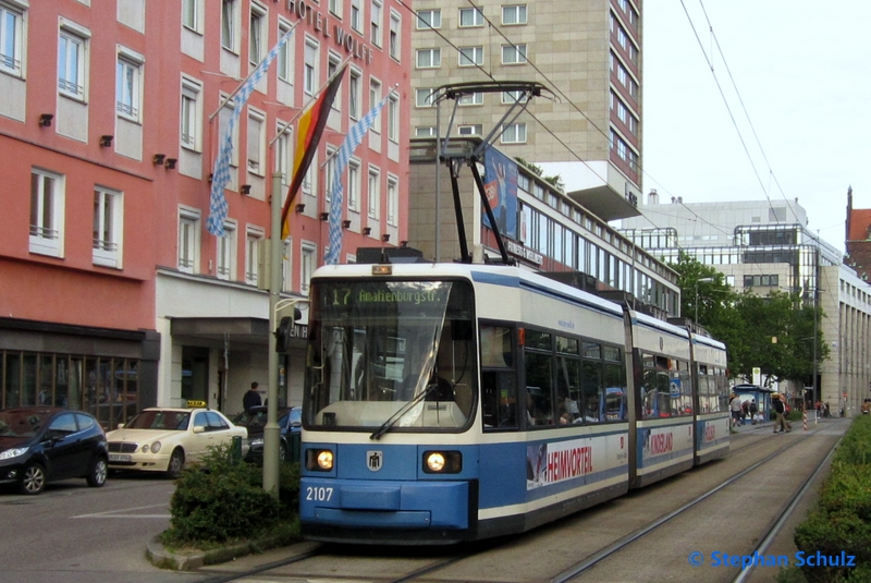 MVG 2107 (R2.2) | Hauptbahnhof Nord/Arnulfstraße