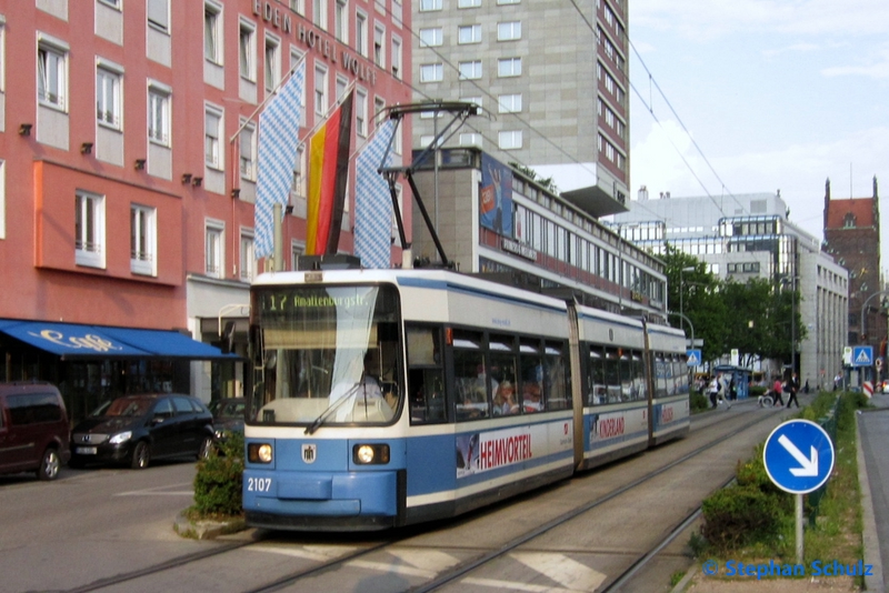 MVG 2107 (R2.2) | Hauptbahnhof Nord/Arnulfstraße