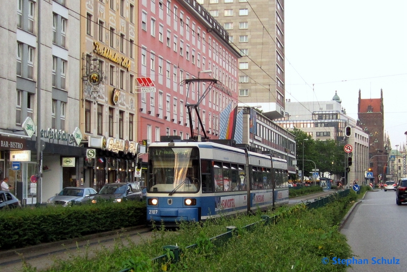 MVG 2107 (R2.2) | Hauptbahnhof Nord/Arnulfstraße