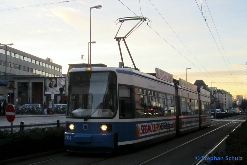 MVG 2114 (R2.2) | Hauptbahnhof Nord/Arnulfstraße