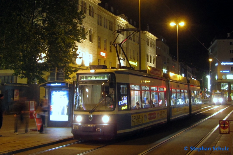 MVG 2115 (R2.2) | Hauptbahnhof/Bahnhofsplatz