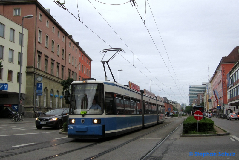 MVG 2120 (R2.2) | Hauptbahnhof Nord/Arnulfstraße