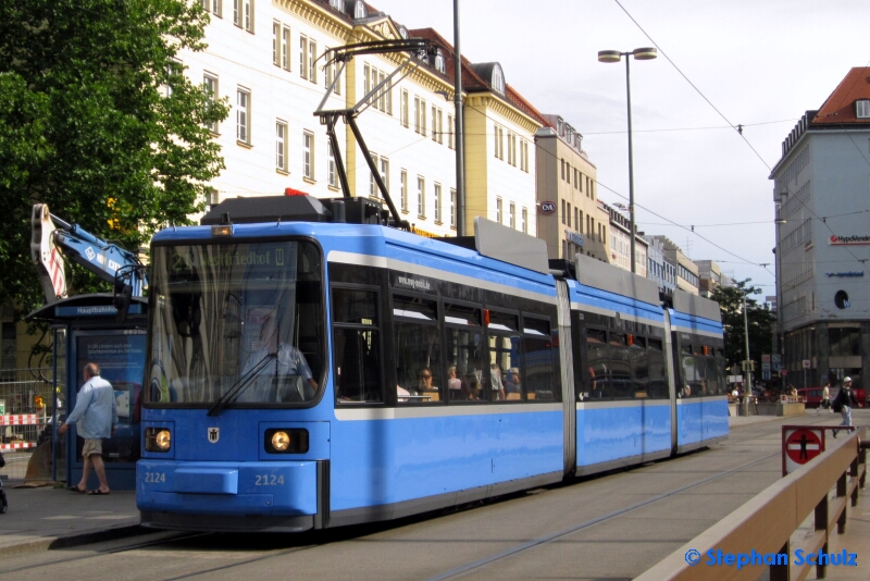 MVG 2124 (R2.2Mod) | Hauptbahnhof/Bahnhofsplatz