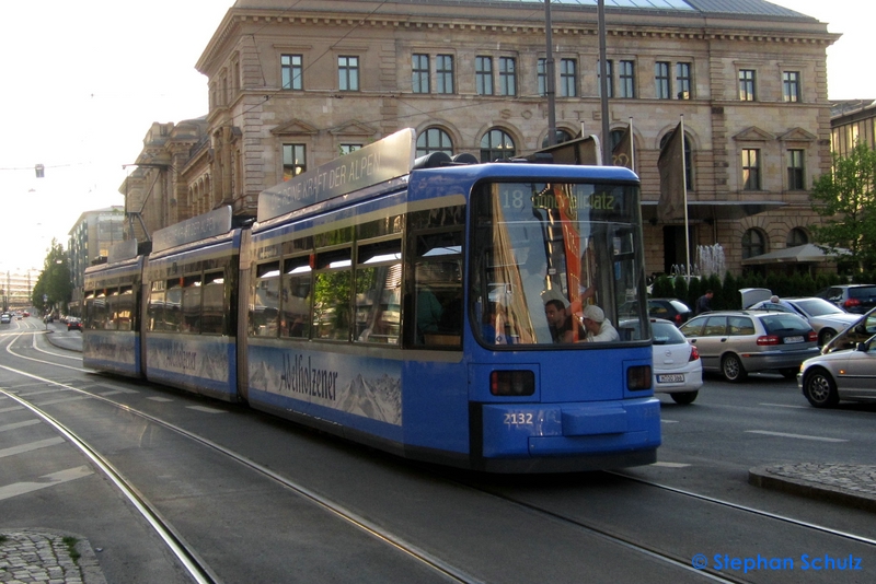 MVG 2132 (R2.2Mod) | Hauptbahnhof Süd/Bayerstraße