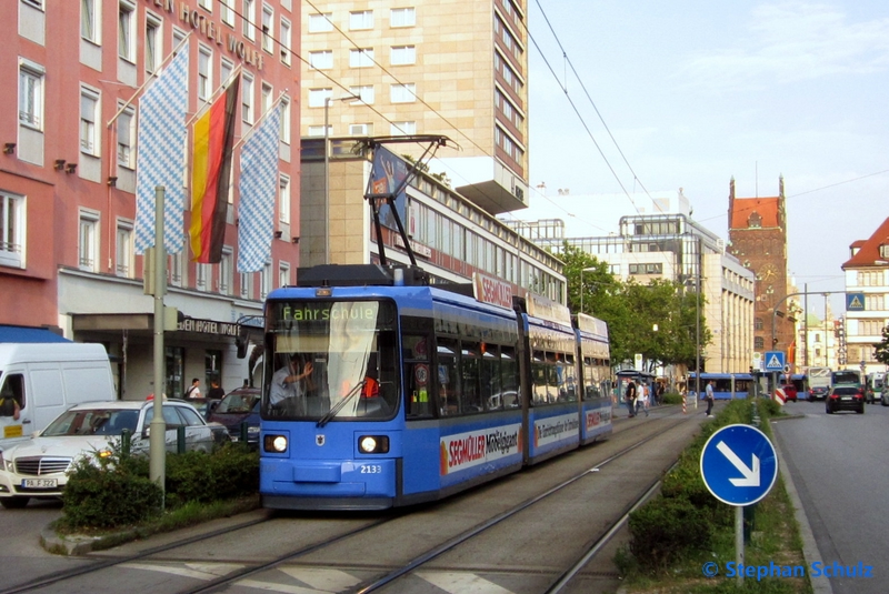 MVG 2133 (R2.2Mod) | Hauptbahnhof Nord/Arnulfstraße