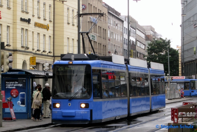 MVG 2136 (R2.2Mod) | Hauptbahnhof/Bahnhofsplatz