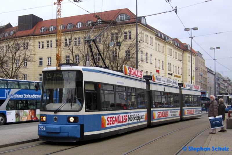 MVG 2154 (R2.2) | Hauptbahnhof/Bahnhofsplatz