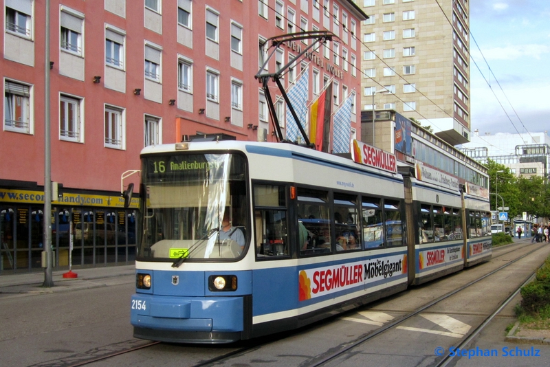 MVG 2154 (R2.2) | Hauptbahnhof Nord/Arnulfstraße