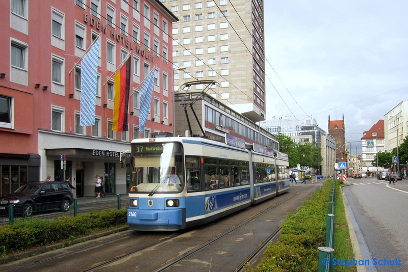 MVG 2160 (R2.2) | Hauptbahnhof Nord/Arnulfstraße