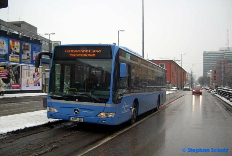 Reisekutsche M-VU 15 | Hauptbahnhof Nord/Arnulfstraße