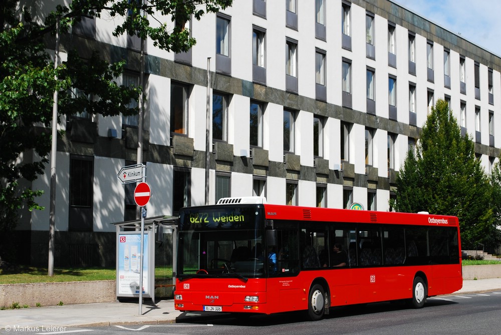 R-JN 336 | Weiden Justizgebäude/Klinikum