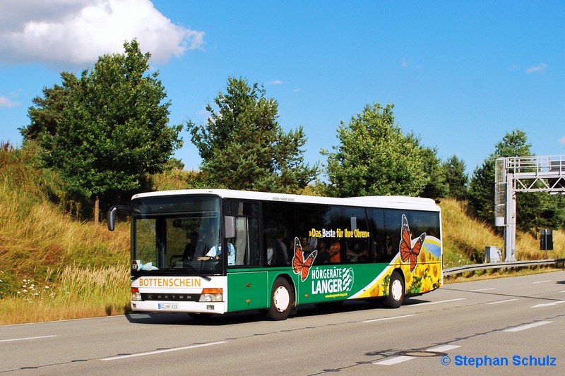 Bottenschein BC-NF 315 | München, Werner-Heisenberg-Allee