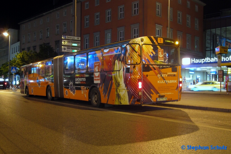 ClubLine EBE-RU 80 | Hauptbahnhof Nord/Arnulfstraße