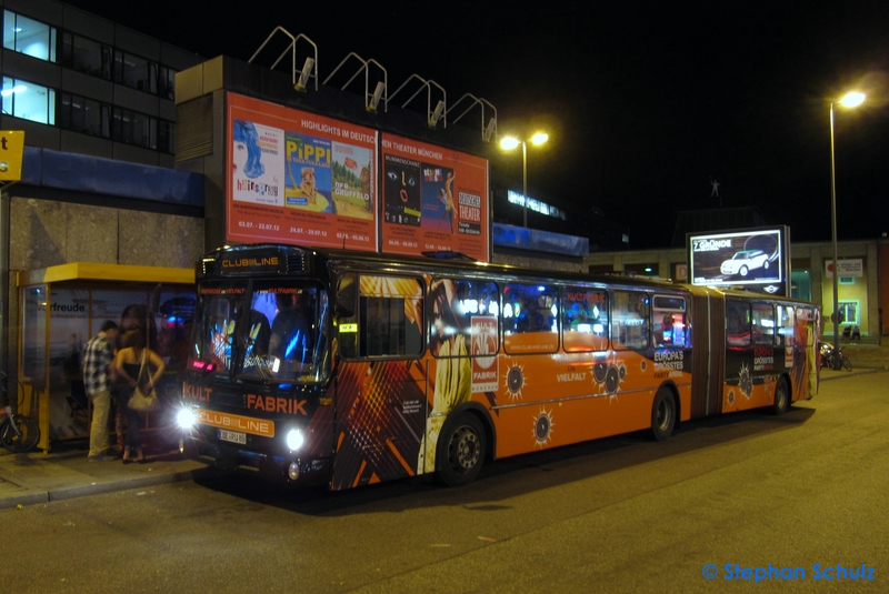 ClubLine EBE-RU 80 | Hauptbahnhof Nord/Arnulfstraße